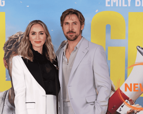 Ryan Gosling and Emily Blunt celebrate the upcoming release of The Fall Guy at BFI IMAX