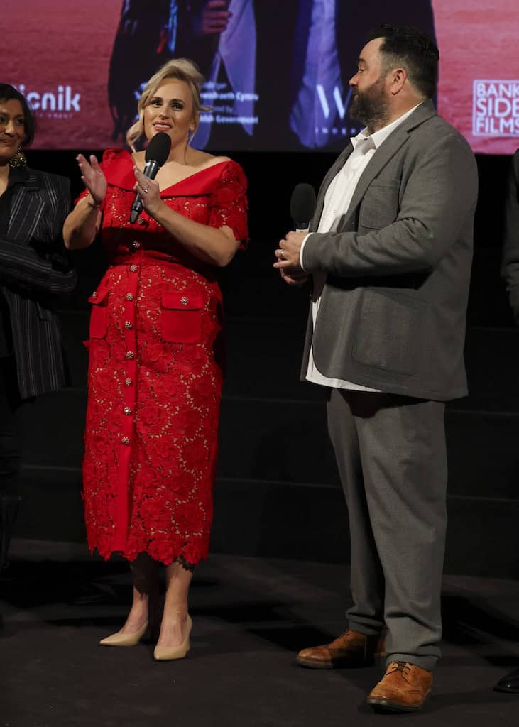 Rebel Wilson, Meera Syal and Celyn Jones take to the red carpet for the UK Premiere of The Almond and the Seahorse