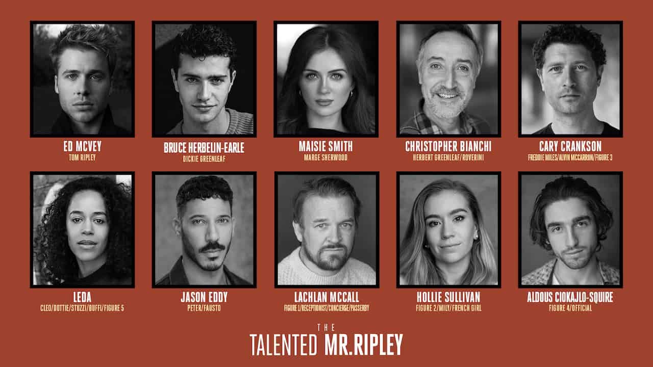 The Talented Mr Ripley UK Tour Cast