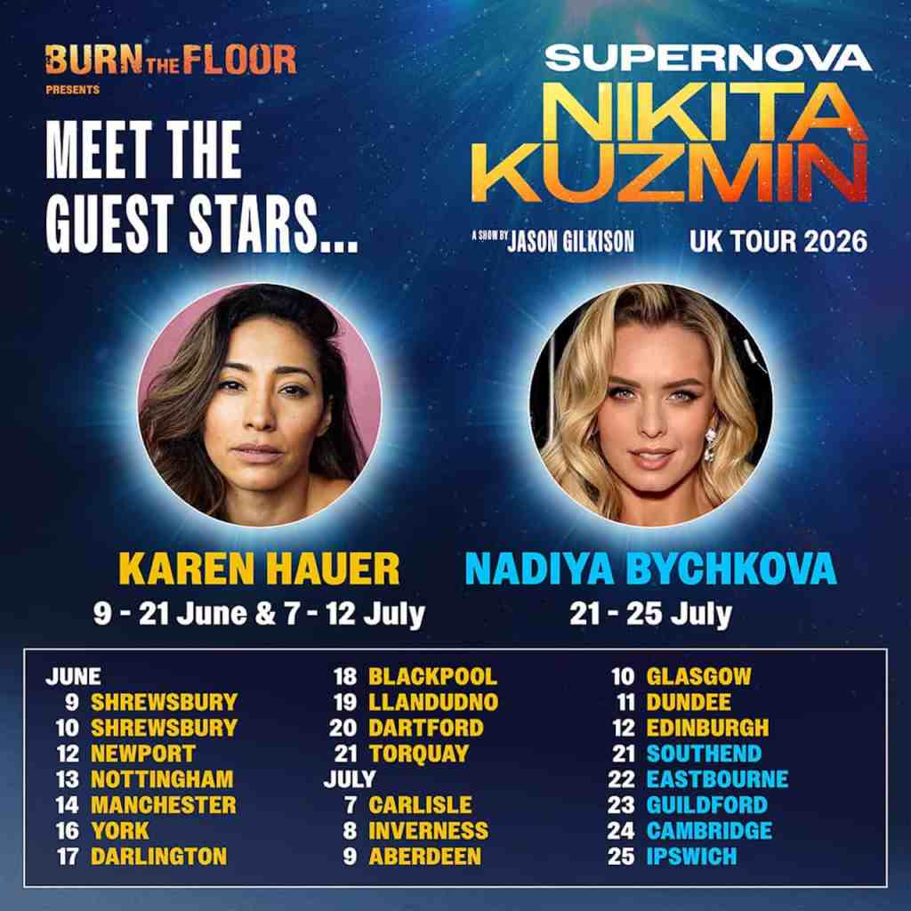 Karen Hauer and Nadiya Bychkova Nikita Kuzmin Supernova